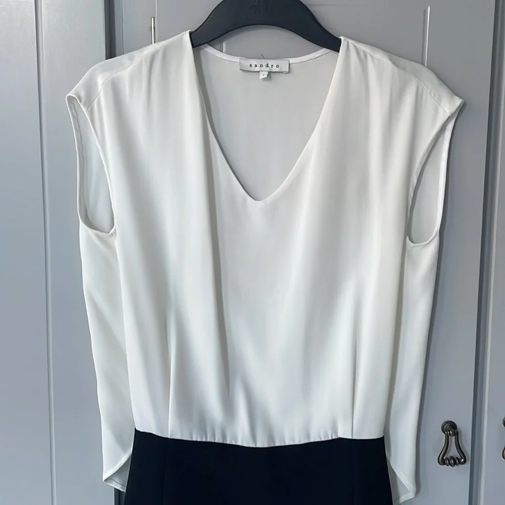 Sandro Cape Dress - Picture 3 of 8